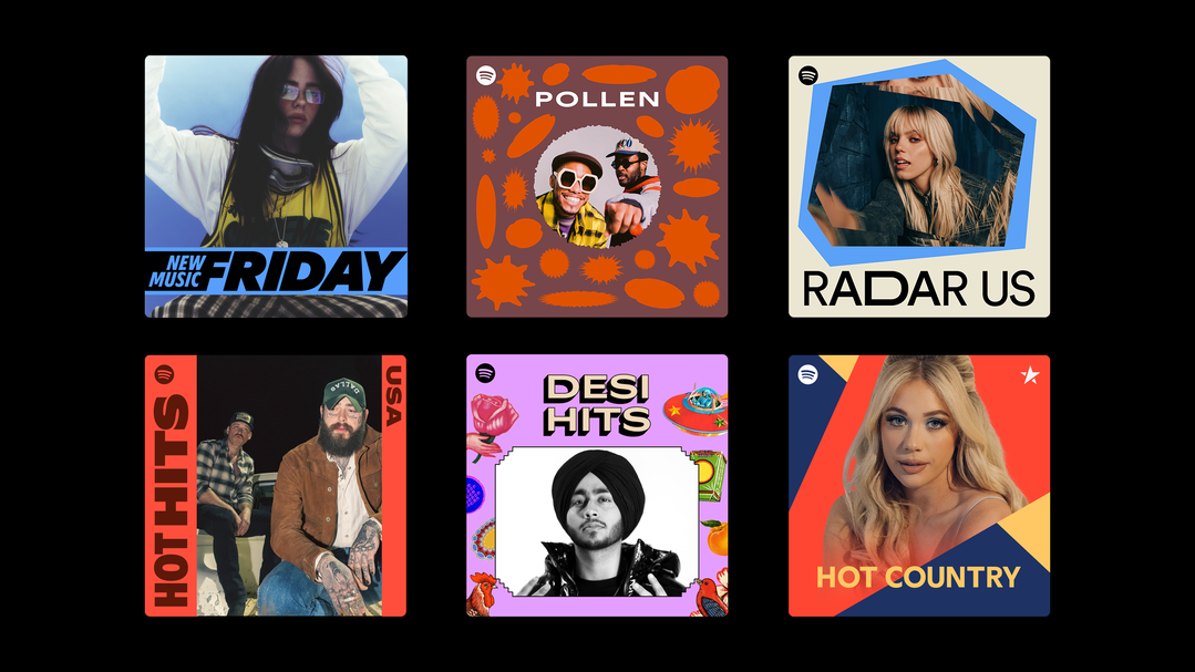 Spotify launches new bespoke typeface with Dinamo: Spotify Mix