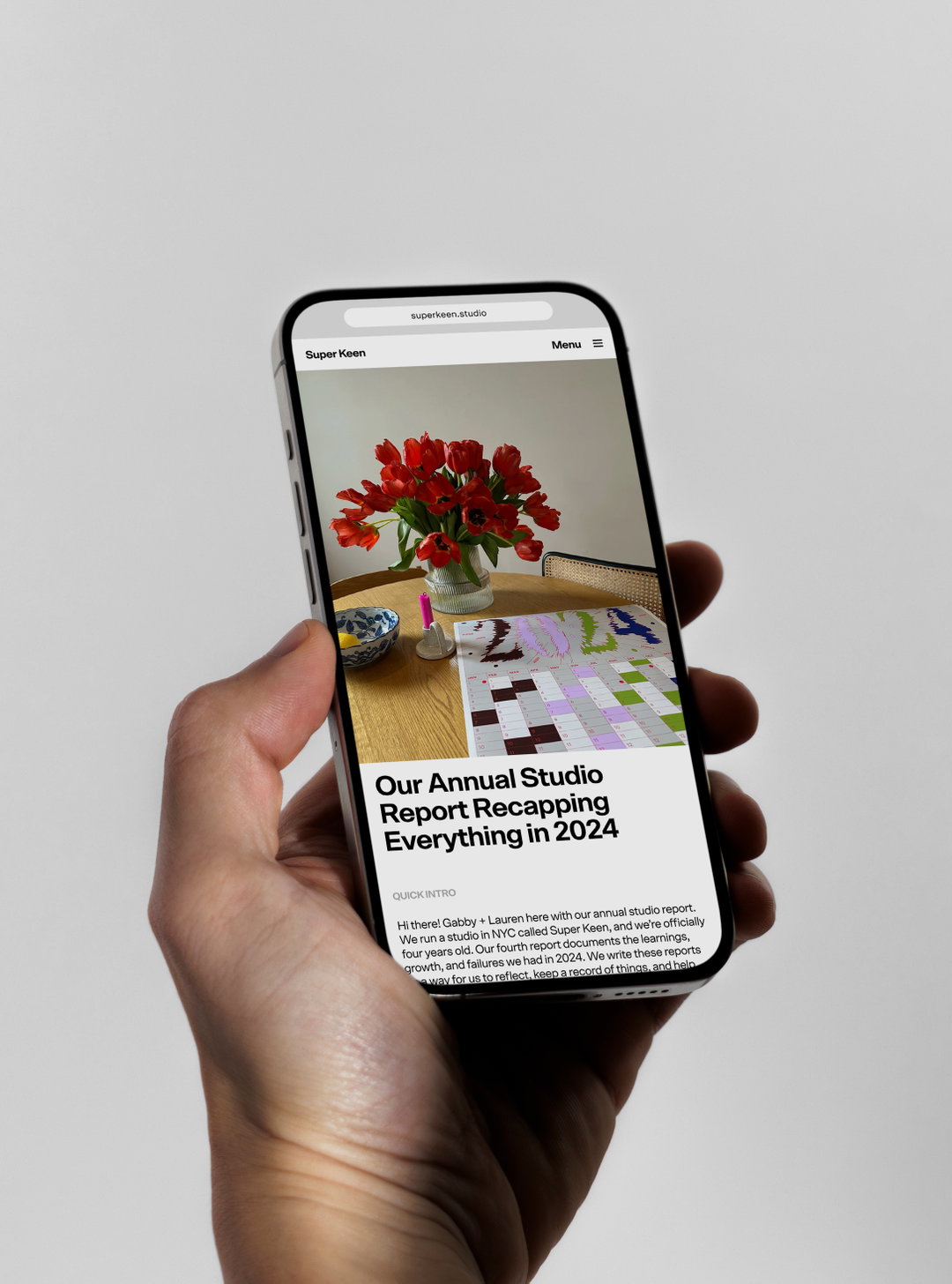 super keen website reports mobile