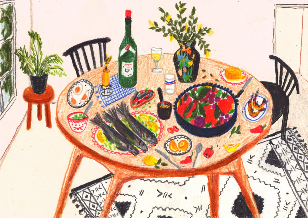 MaggieCowles-ThatNightWeAllCookedTogether-Illustration-itsnicethat.jpg
