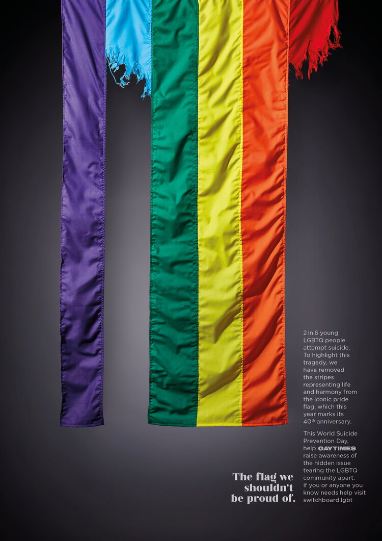 the gate the flag we shouldnt be proud of gay times advertising itsnicethat