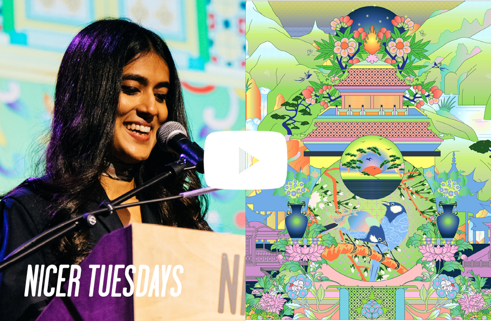 A behind the scenes look at illustrator Brindha Kumar’s project with Selfridges
