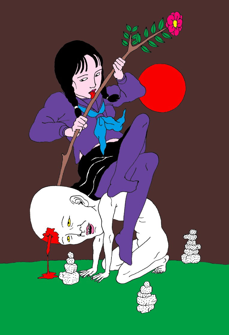 toshio-saeki-the-death-book-illustration-itsnicethat09