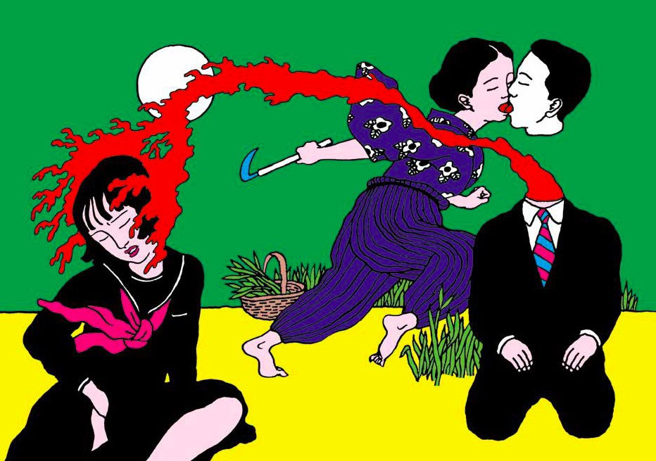 toshio-saeki-the-death-book-illustration-itsnicethat04