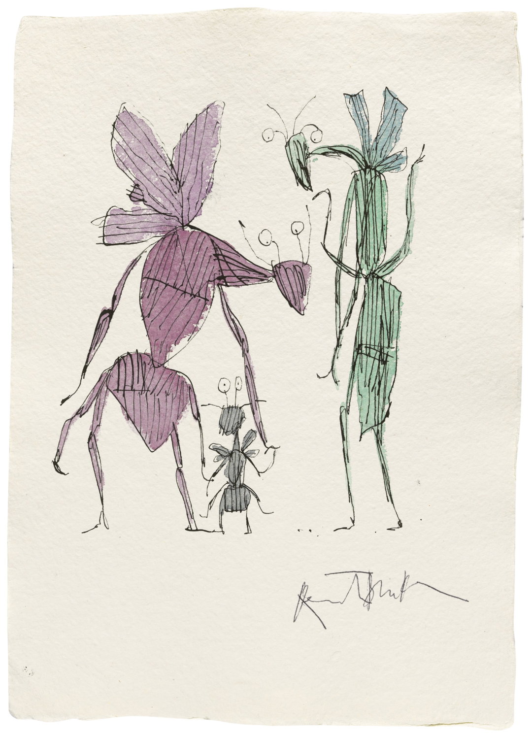 QuentinBlake-TwoAuntsandanInfant-Illustration-itsnicethat.jpg