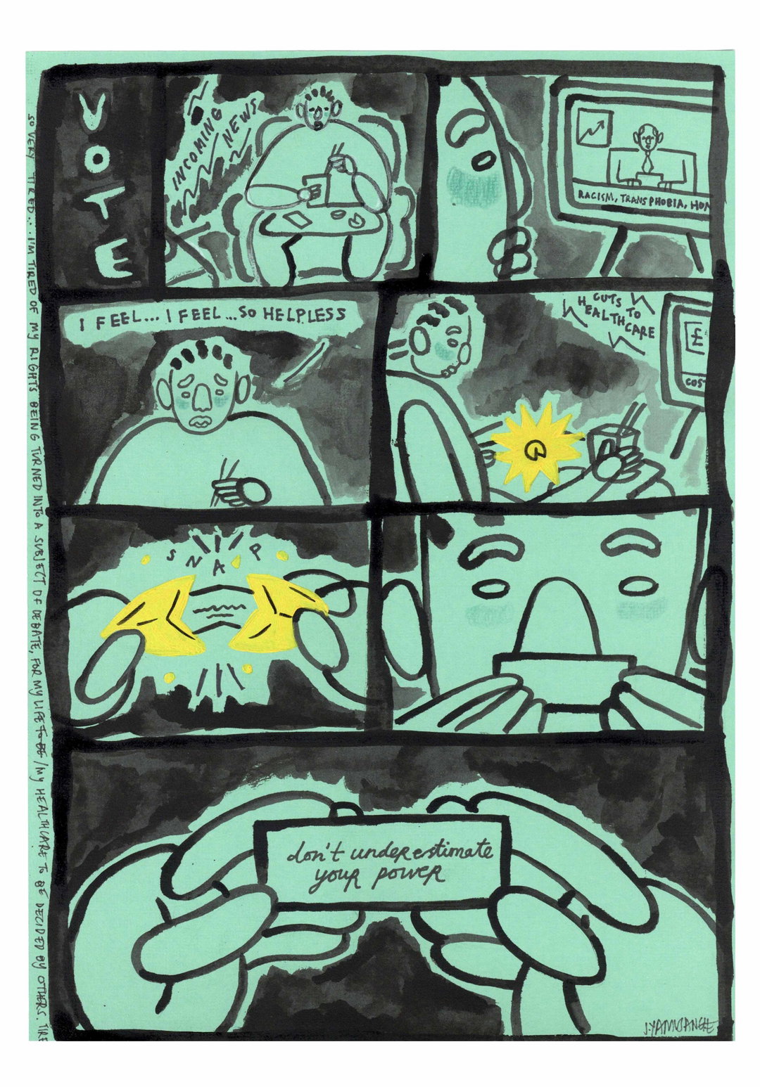 Vote Comic low res 2 by joyyamusangie_art to the polls_itsnicethat.jpg