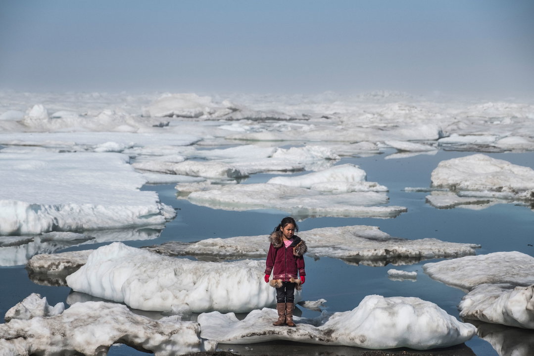 Warm Waters is a book reexamining the ways in which climate change affects indigenous populations