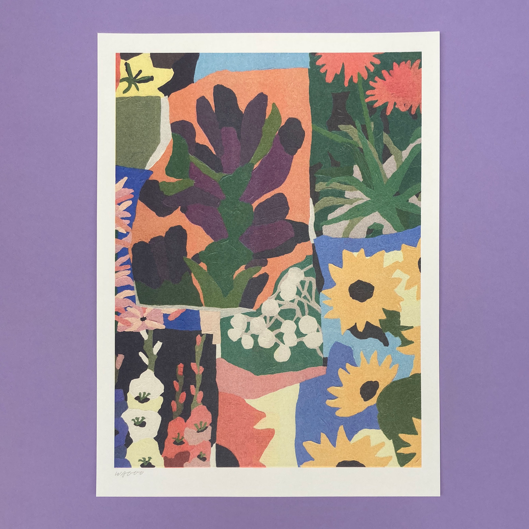 Tominokoji-Dori #3 Risograph Print