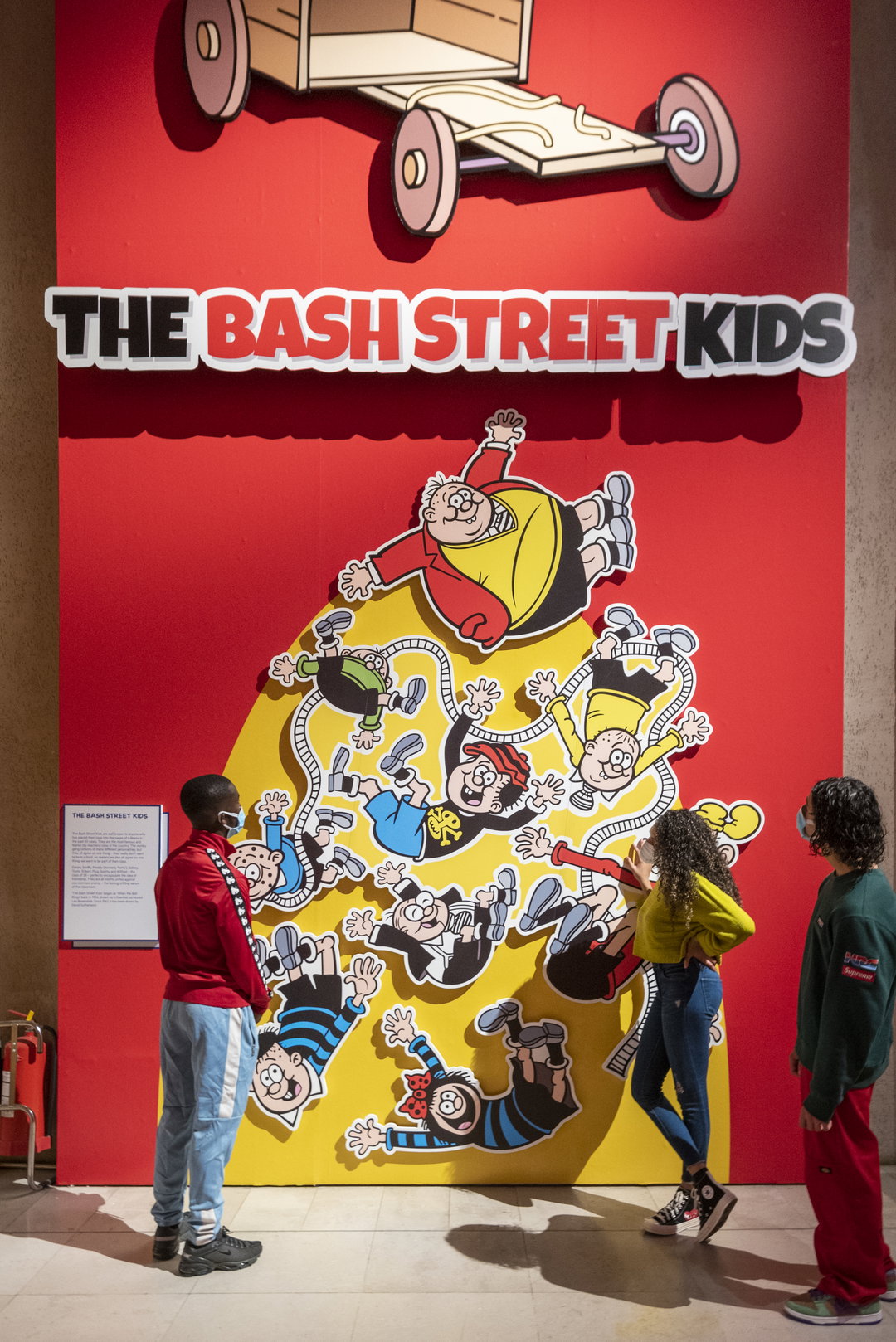 Works on display as part of Beano The Art of Breaking the Rules at Somerset House, London (c) Stephen Chung for Somerset House.JPG