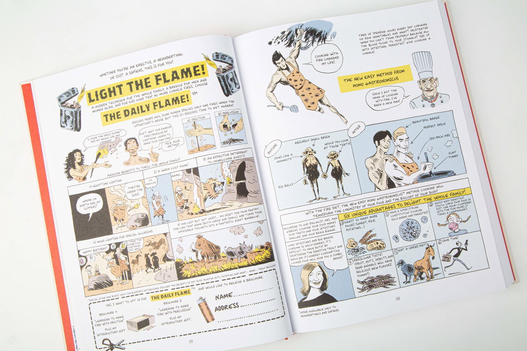 Yuval Noah Harari Daniel Casanave David Vandermeulen sapiens a graphic history publication itsnicethat6.jpg
