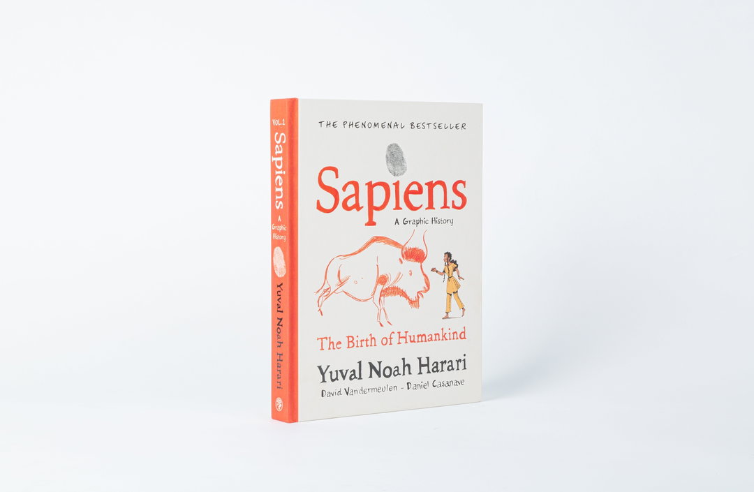 Yuval Noah Harari Daniel Casanave David Vandermeulen sapiens a graphic history publication itsnicethat1.jpeg