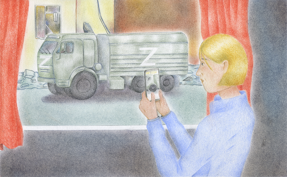 © Ophélie Paris -Illustration for Le Courrier d'Europe centrale - series about the war in Ukraine 2022 (3).png
