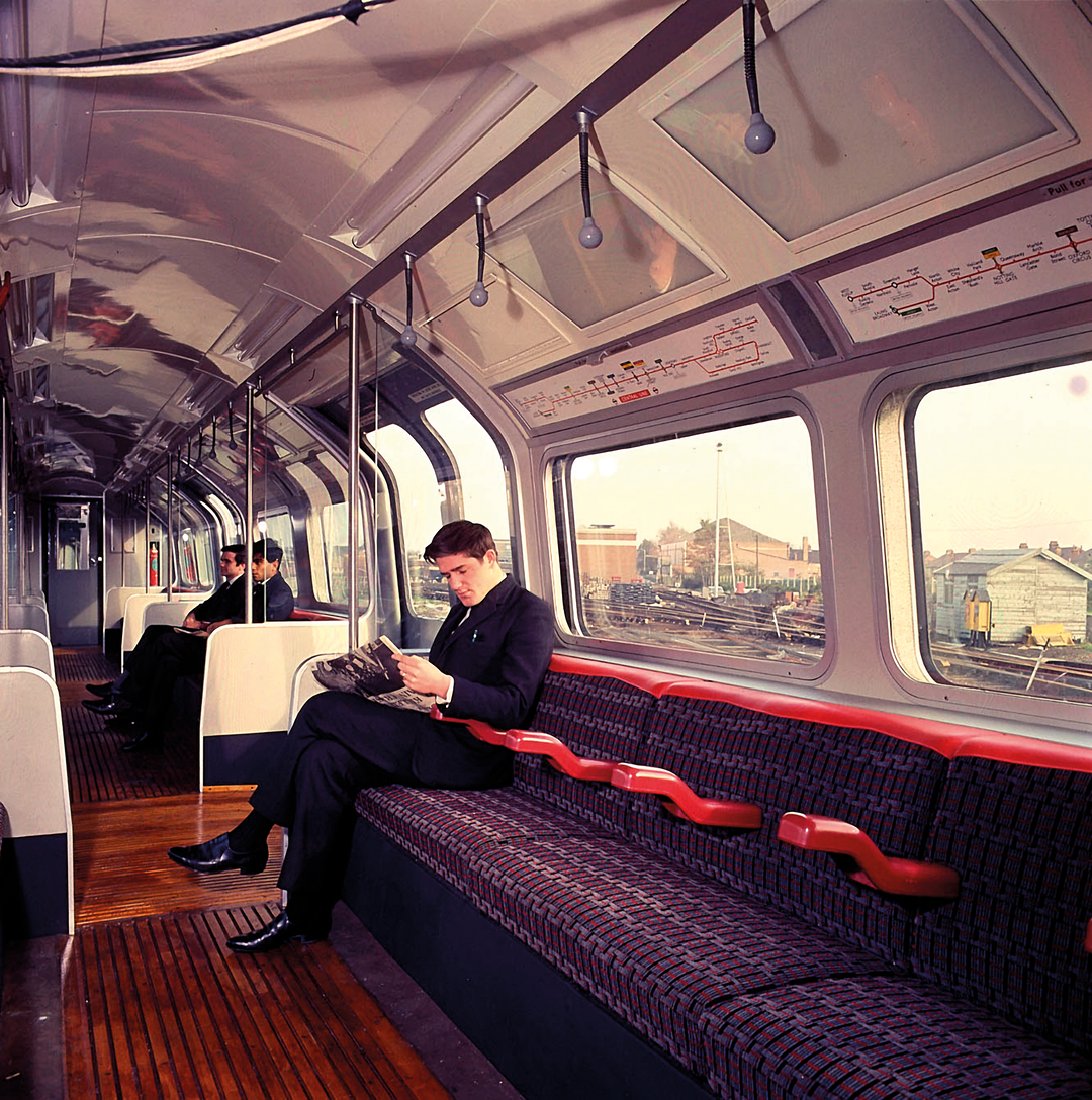 What’s under your bum? The importance of moquette design on the London Underground