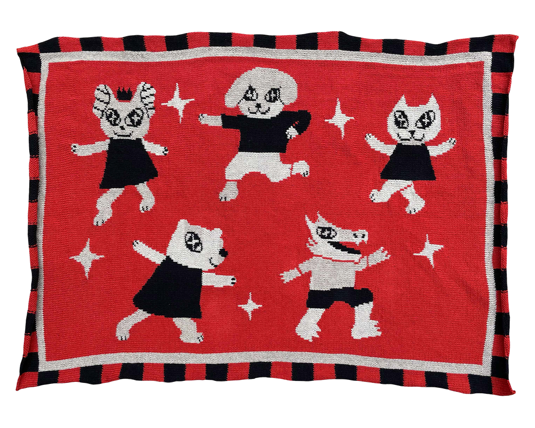 The illustrator and knitter Annie Hall sees wool as the perfect tool for drawing