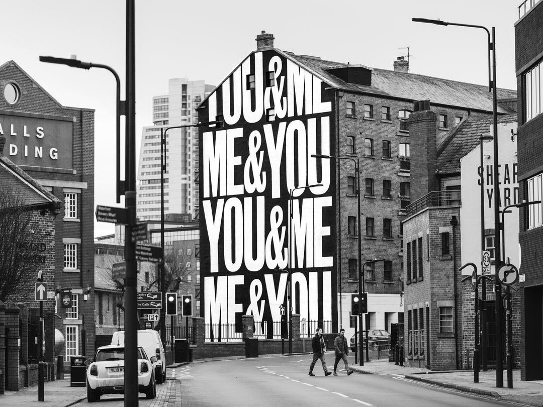 Anthony Burrill says his Leeds mural was like a “homecoming” in new film