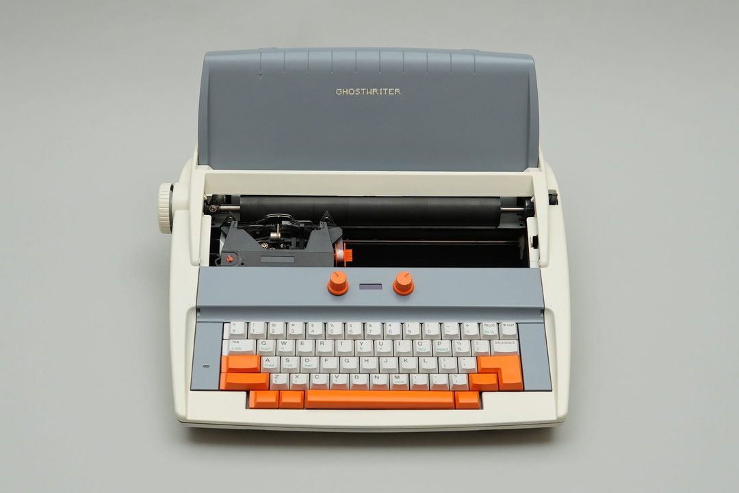 Ever seen a typewriter type back? This AI-powered Ghostwriter does just that
