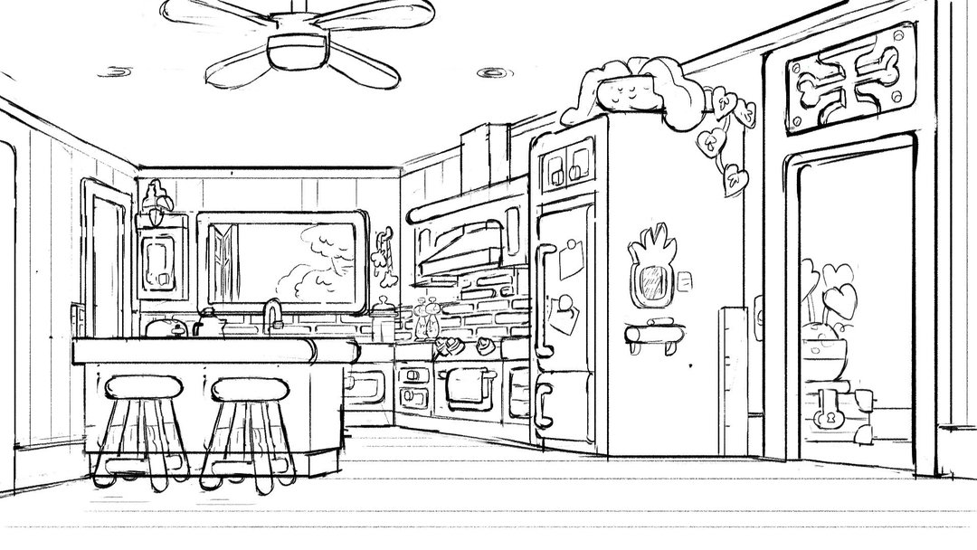 bluey 2 point perspective sketch 1 catriona drummond itsnicethat.jpg