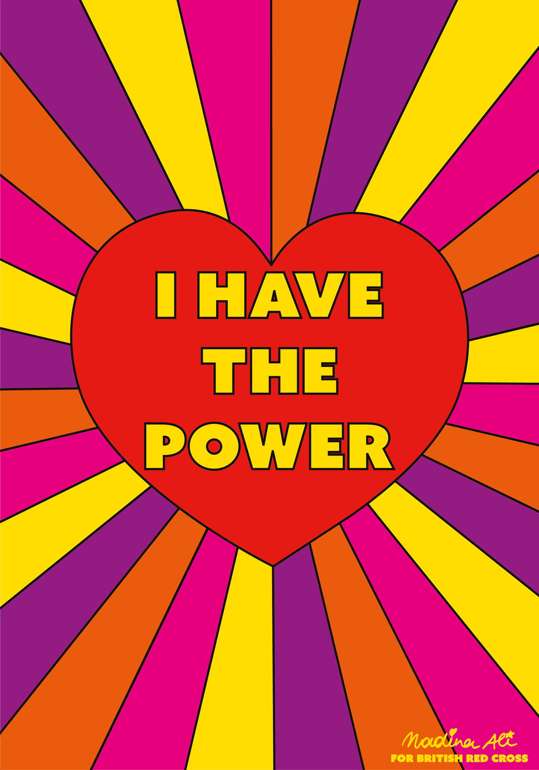 british red cross i have the power poster campaign vccp illustration itsnicethat_NADINA-ALI.jpg