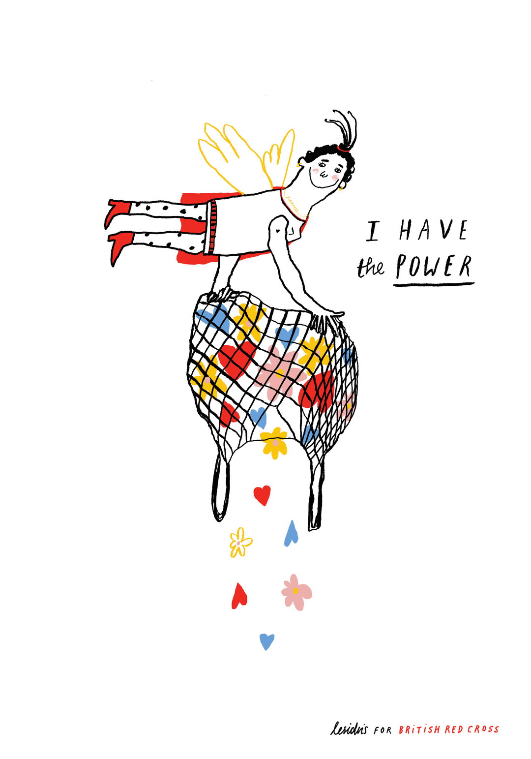 british red cross i have the power poster campaign vccp illustration itsnicethat_lesidris.jpg