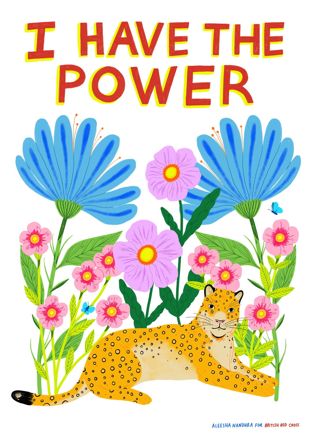 british red cross i have the power poster campaign vccp illustration itsnicethat_Aleesha_Nandhra.jpg