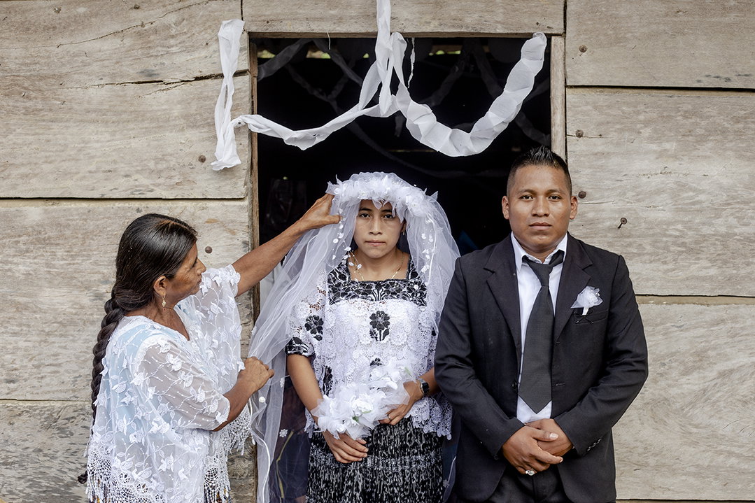 bronx documentary center online auction photography itsnicethat_Wedding of Gladis Rash, 18, and Alexander Caal, 22, in Las Muñecas village, Guatemala. June 2019 © Fred Ramos.jpg