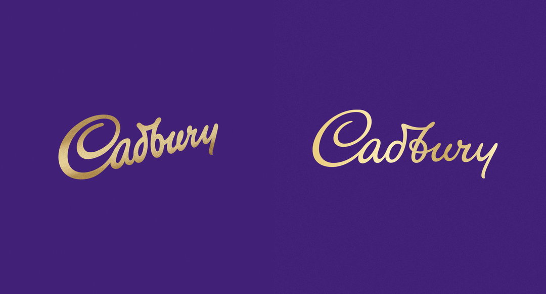 bulletproof cadbury dairy milk rebrand graphic design itsnicethatCDM_PR_OldVsNewLogo.jpg