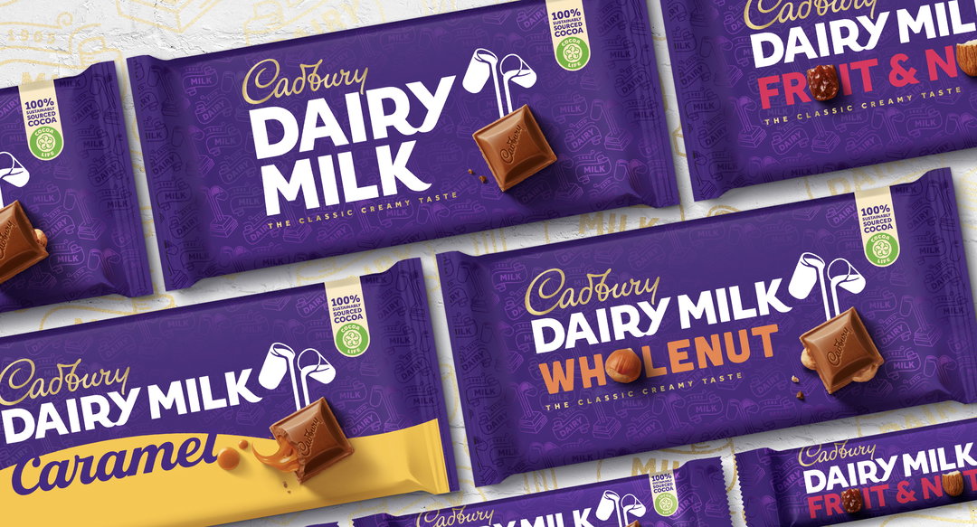 bulletproof cadbury dairy milk rebrand graphic design itsnicethatUK_Packs.jpg