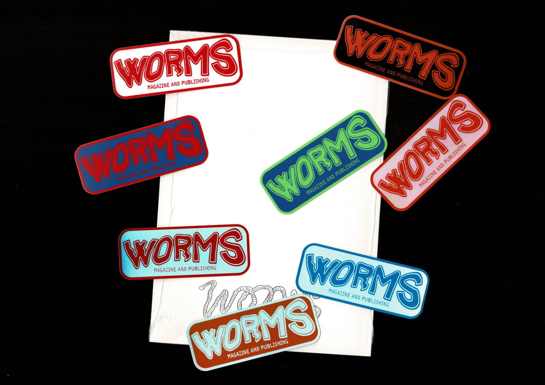 Caitlin McLoughlin’s design for Worms celebrates printed matter as ephemeral objects of representation