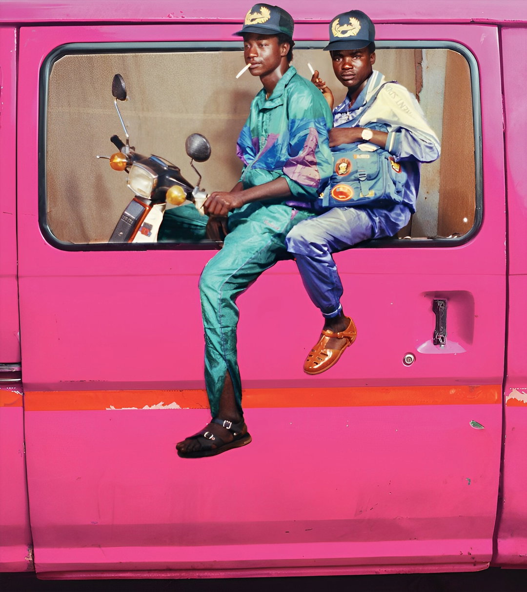 The life cycle of tro tro buses: Caleb Kwarteng Prah fuses portraiture with Ghana’s popular transport