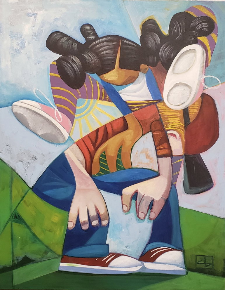 cbabi bayoc painting art itsnicethat_Leap Frog -2018.jpg