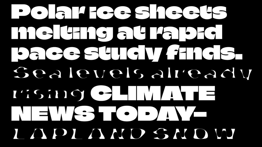 climate crisis font Daniel Coull Eino Korkala Helsingin Sanomat TBWA Helsinki typography graphic design itsnicethat_6.jpg