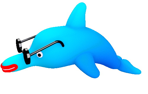 daisy king illustration fashion art direction itsnicethat_Cool Dolphin.gif