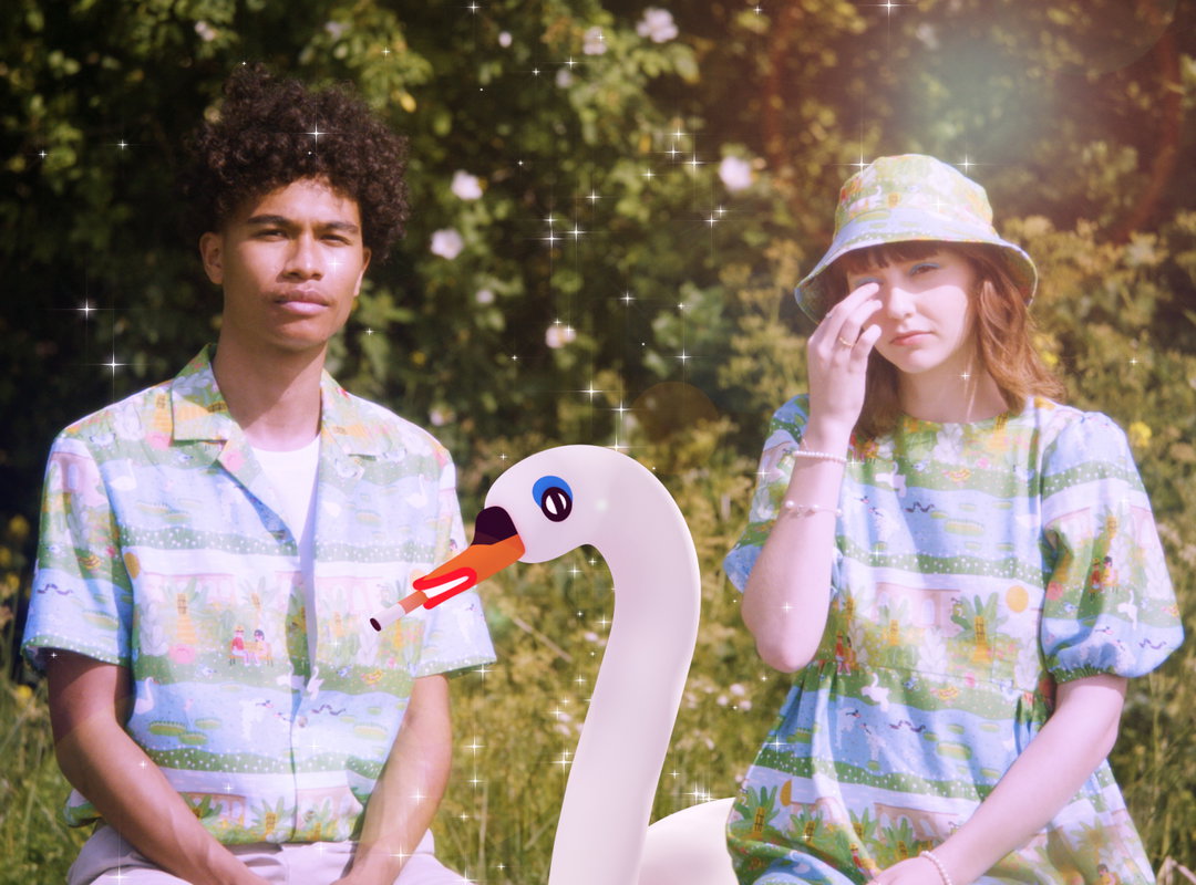 daisy king illustration fashion art direction itsnicethat_I Like You a Lot Swan 01.jpg
