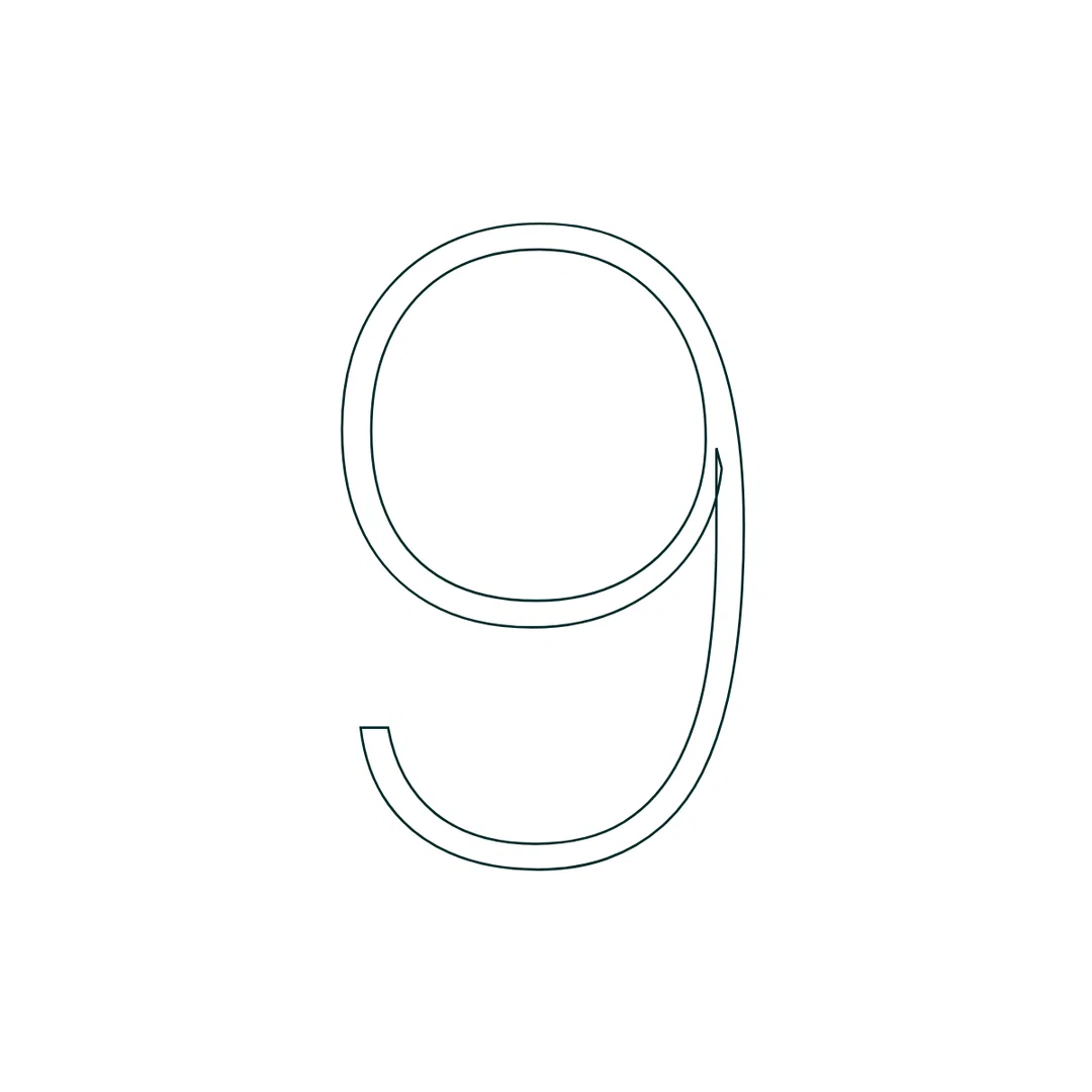 dalton maag variable fonts type graphic design itsnicethat_Construction of 9 in Aktiv Grotesk VF - showing smooth interpolation between weights.gif