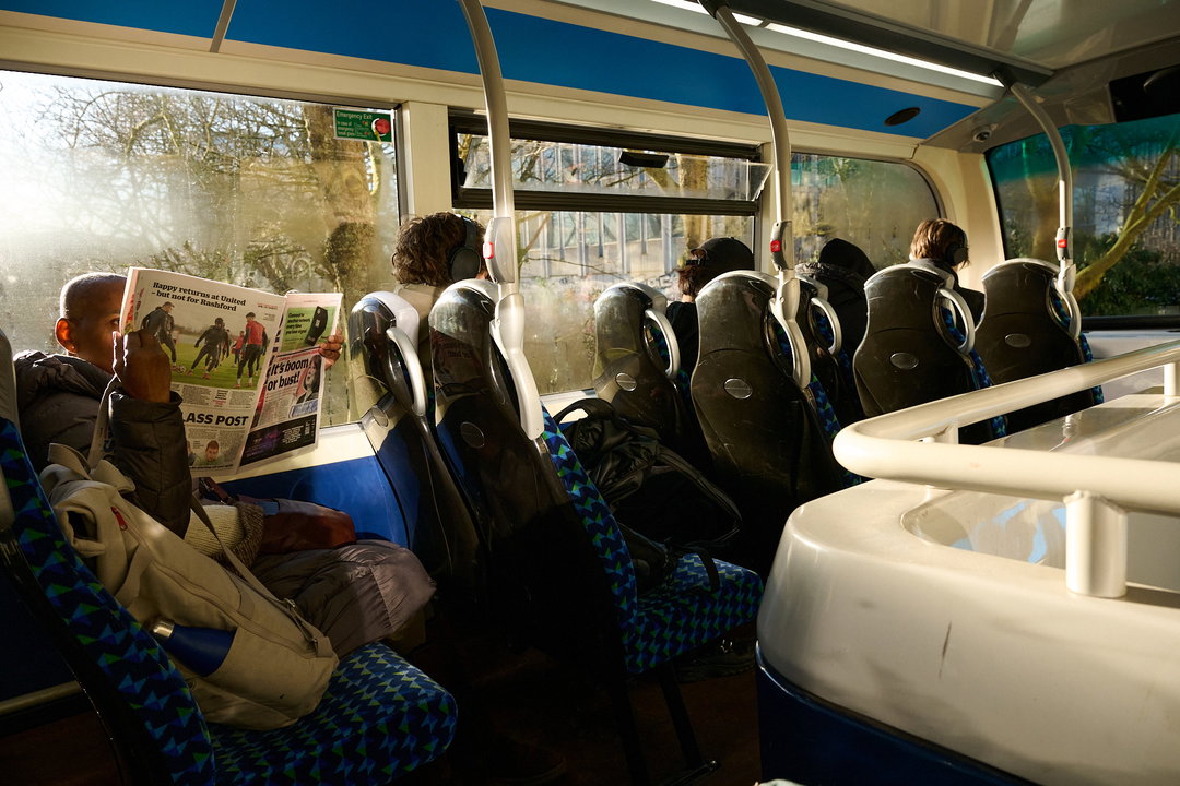 Dan Bowhay photographs the “factual reality” of being a disabled passenger on public transport