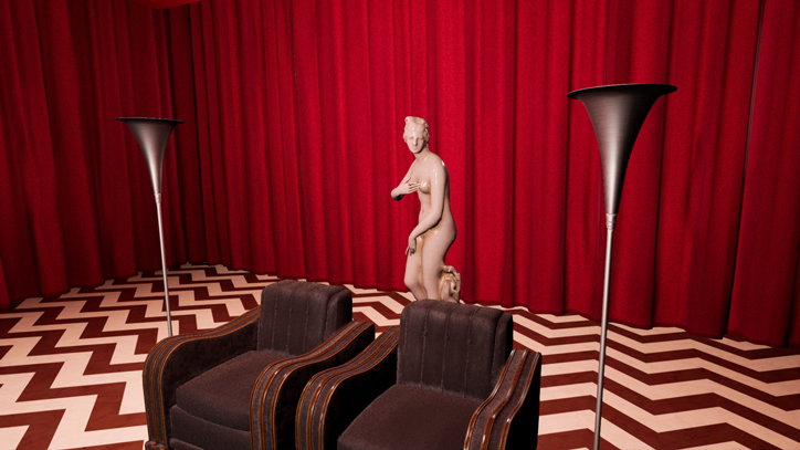 David Lynch makes Twin Peaks into a VR game – and it looks suitably freaky