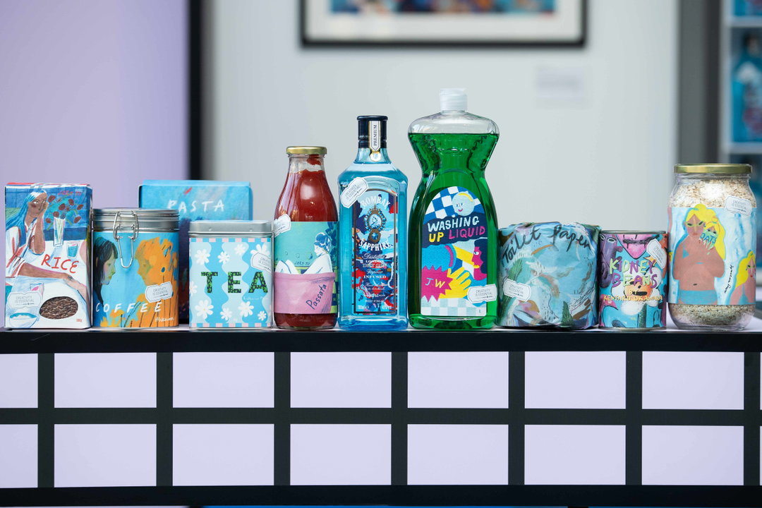 design museum supermarket bombay sapphire camille walala illustration event itsnicethat7.JPG