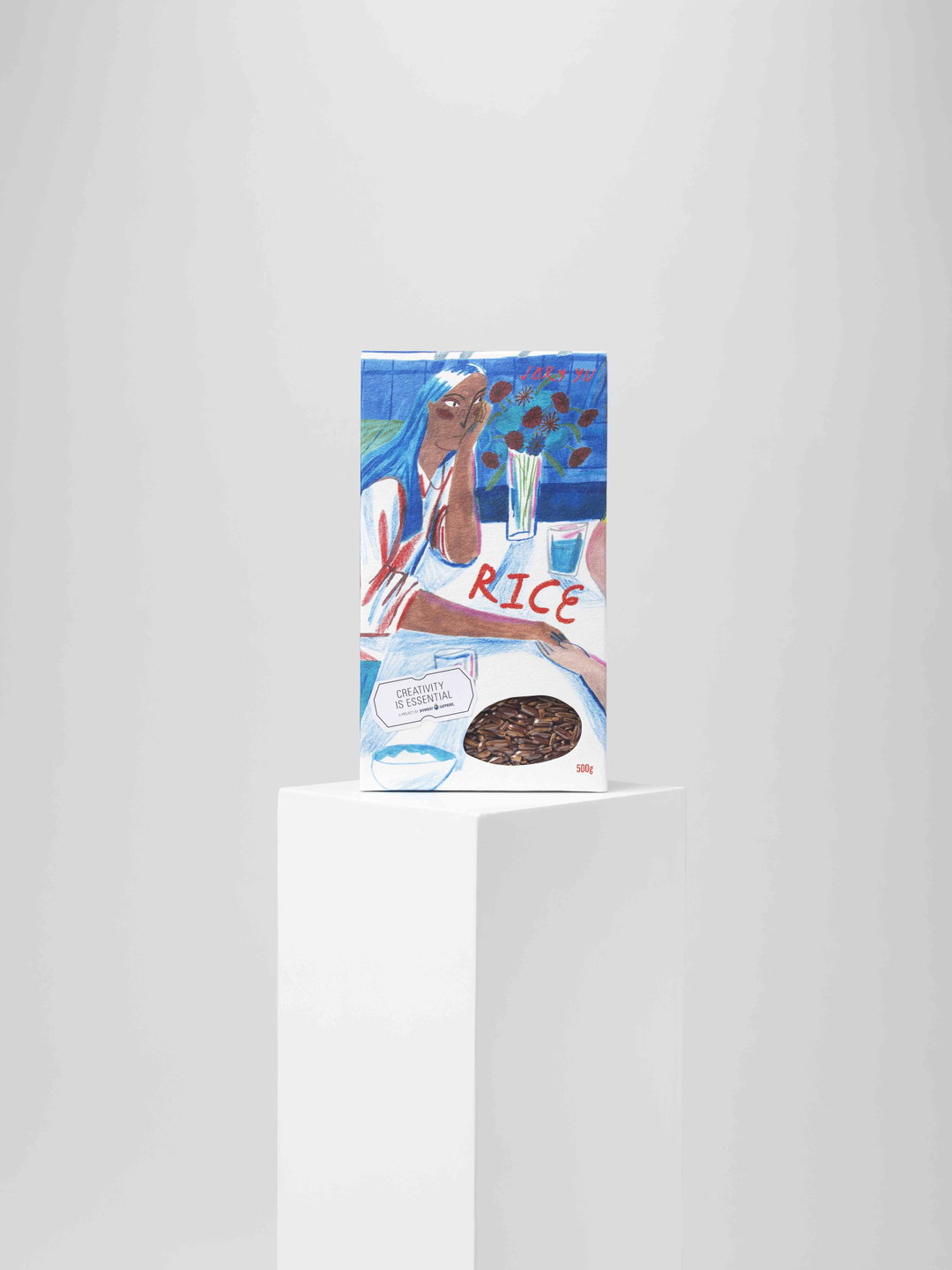 design museum supermarket illustration itsnicethat1_Rice box by Joey Yu.jpeg