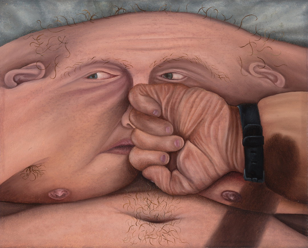 Eddy Frankel’s new art book is about a man who turns into a blob