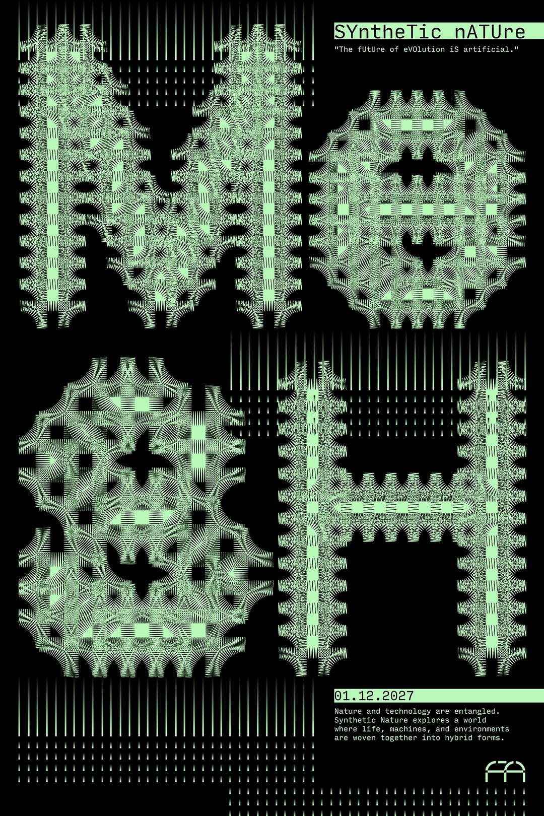 Eleanor Yang merges the synthetic and organic to make typography you can touch