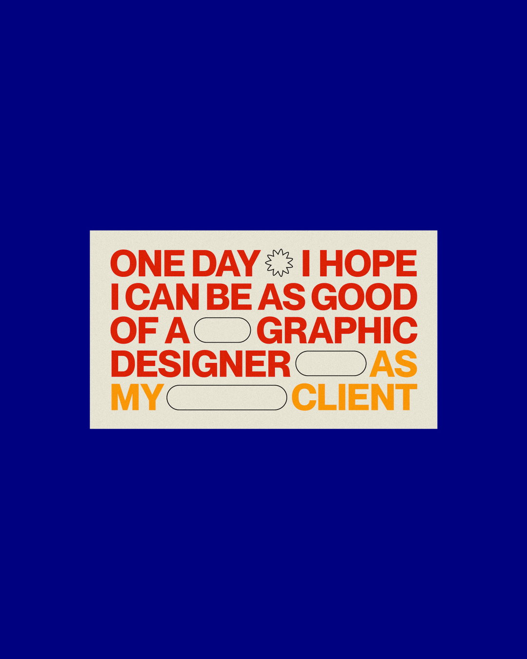 Elliot Ulm’s graphic design memes will make you laugh and then make you think