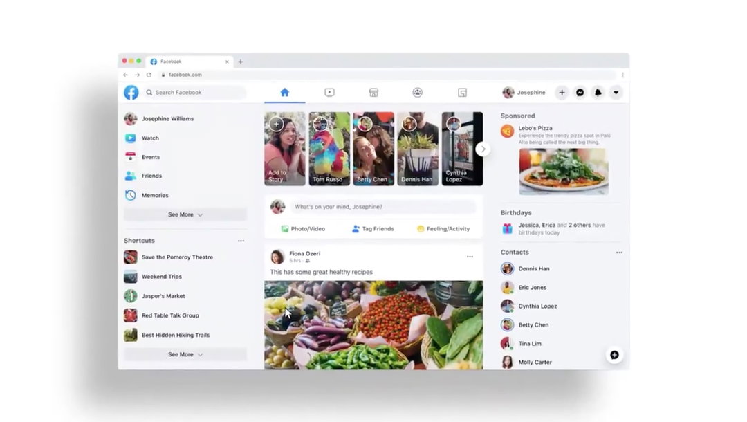 Facebook scraps its trademark blue navigation bar in significant desktop redesign