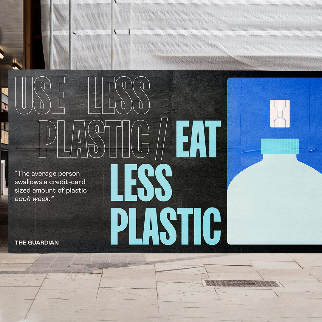 how studio behalf eat less plastic graphic design itsnicethat billboard.jpg