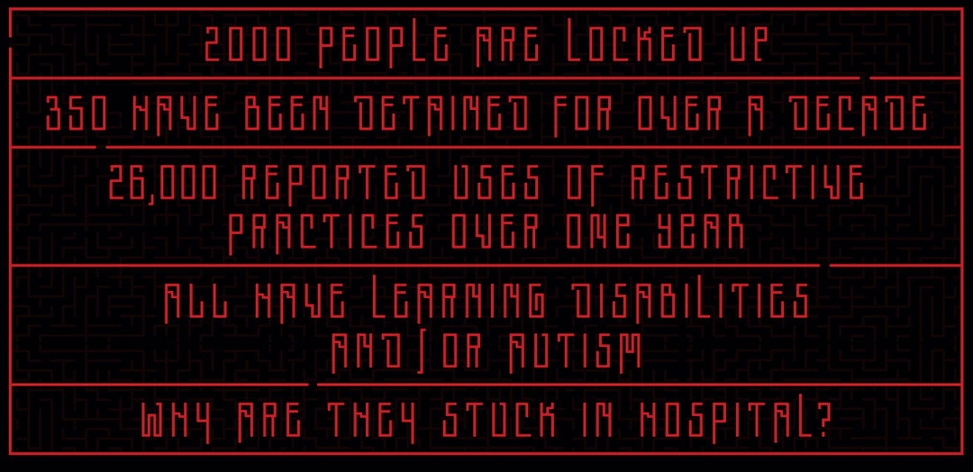 Billboard campaign and installation highlights people “trapped” in long-stay hospitals