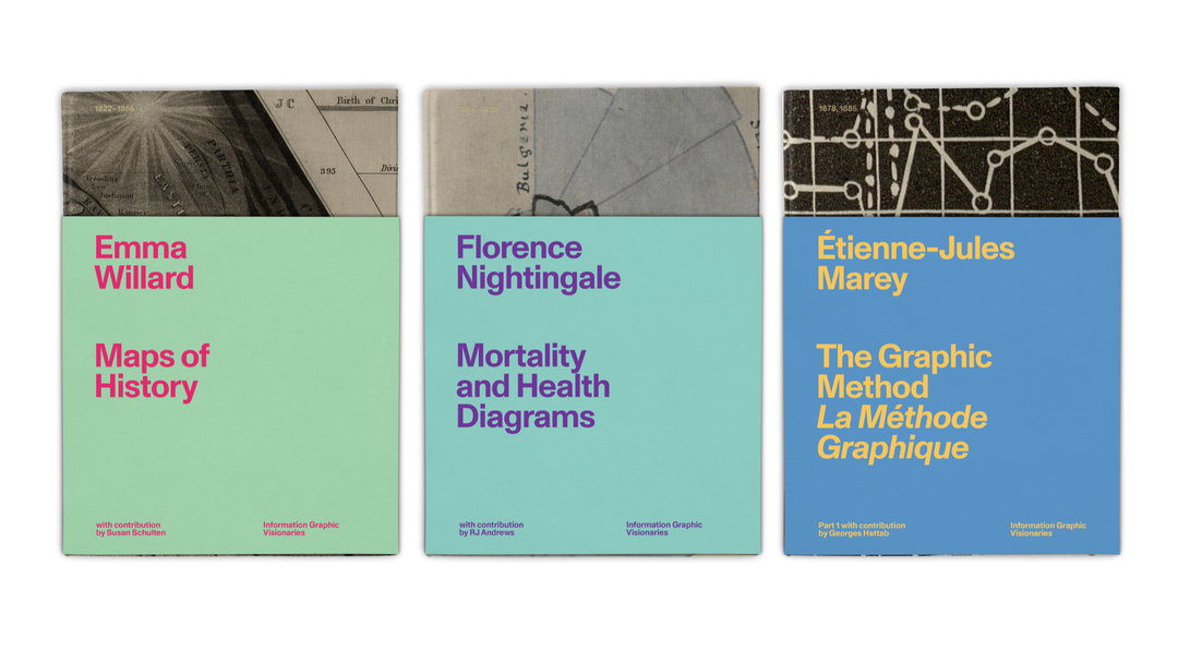 information graphic visionaries publication itsnicethat ThreeCoversRender-IGV-White.jpeg