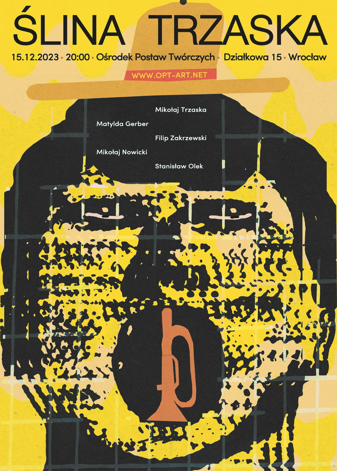 jakub-zasada-illustration-itsnicethat- Ślina Trzasja, gigposter (Copyright © jakub-zasada-illustration-itsnicethat-, 2023).jpg