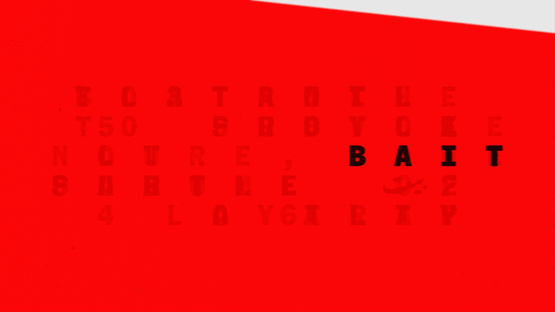 Riz Ahmed’s new show Bait has a spy-spoof title sequence masterminded by Pentagram partners