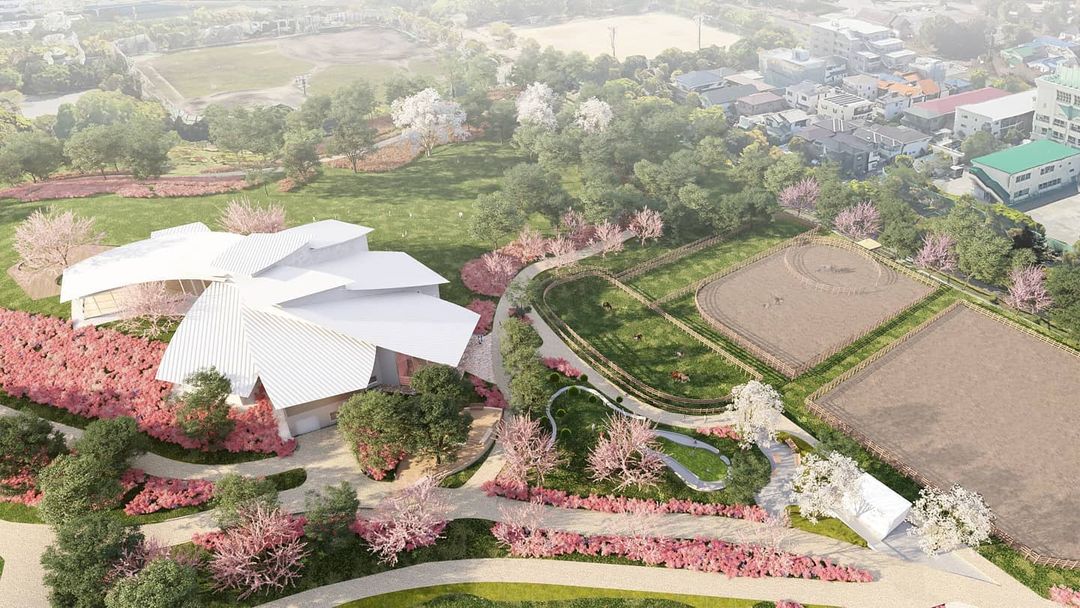 Kengo Kuma designs Eiko Kadono museum, with recreation of the town in Studio Ghibli’s Kiki’s Delivery Service