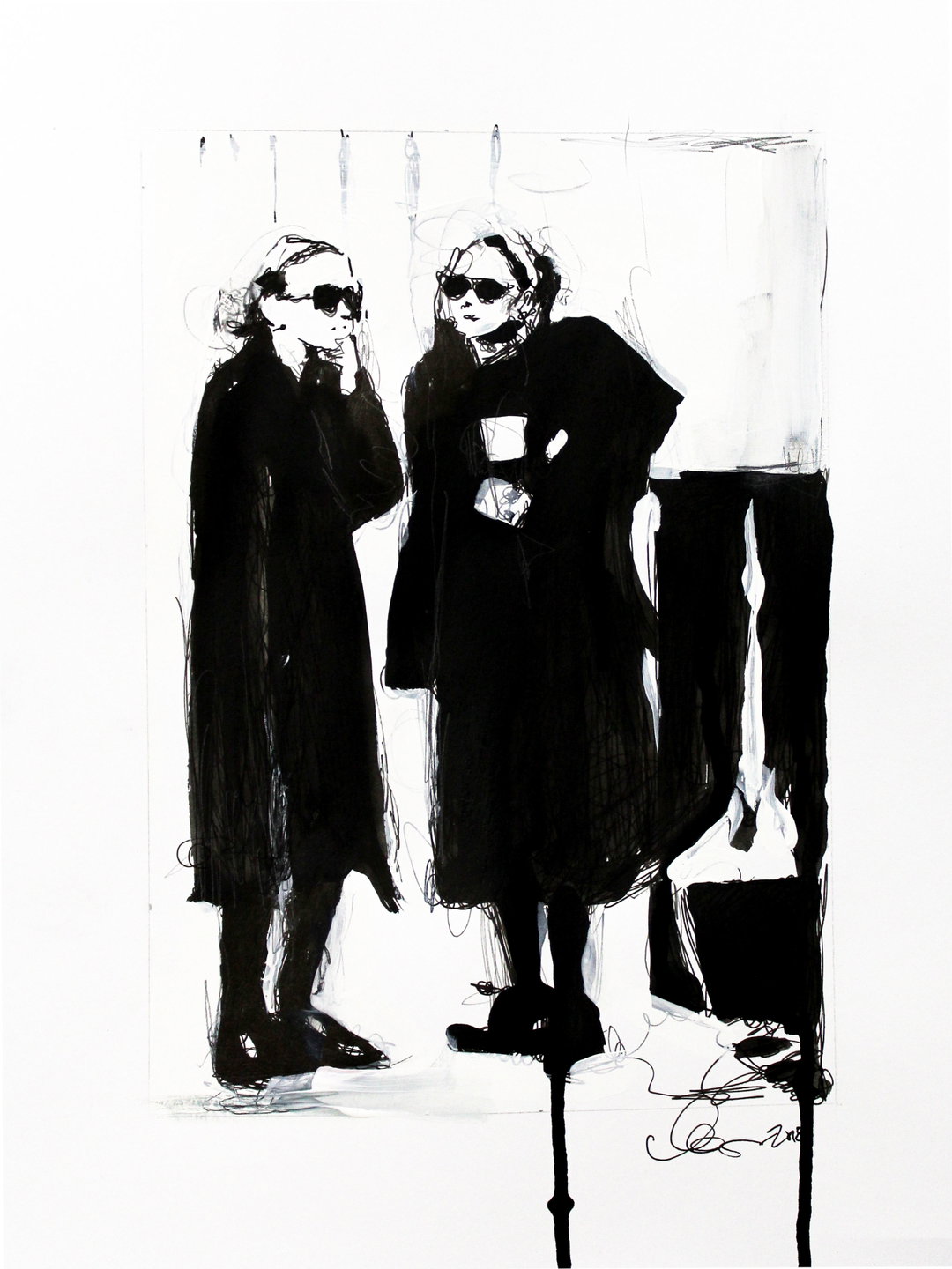 laura-collins-art-itsnicethat-Laura-Collins-An-Olsen-Twin-With-Coffee-no.4-11x14-Mixed-Media-on-Paper-2018-SOLD.jpg