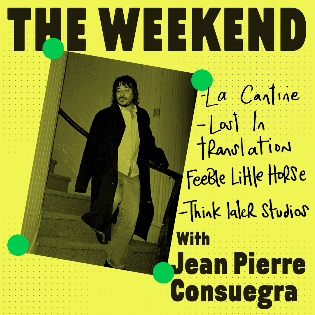 The Weekend With Jean Pierre Consuegra