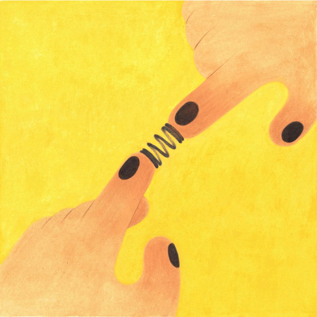 Lushuirou’s thought-provoking illustrations explore communication through body language